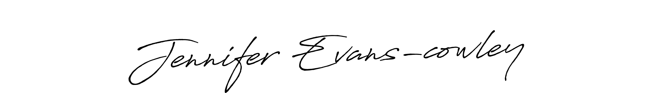 Make a beautiful signature design for name Jennifer Evans-cowley. Use this online signature maker to create a handwritten signature for free. Jennifer Evans-cowley signature style 7 images and pictures png