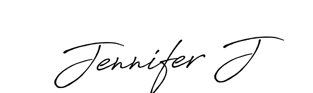 Use a signature maker to create a handwritten signature online. With this signature software, you can design (Antro_Vectra_Bolder) your own signature for name Jennifer J. Jennifer J signature style 7 images and pictures png