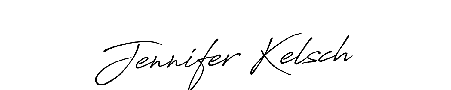 The best way (Antro_Vectra_Bolder) to make a short signature is to pick only two or three words in your name. The name Jennifer Kelsch include a total of six letters. For converting this name. Jennifer Kelsch signature style 7 images and pictures png