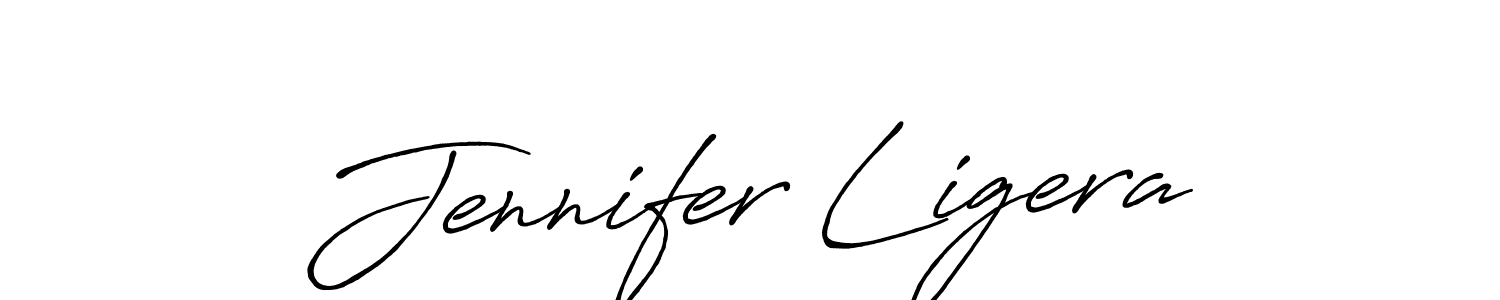 if you are searching for the best signature style for your name Jennifer Ligera. so please give up your signature search. here we have designed multiple signature styles  using Antro_Vectra_Bolder. Jennifer Ligera signature style 7 images and pictures png