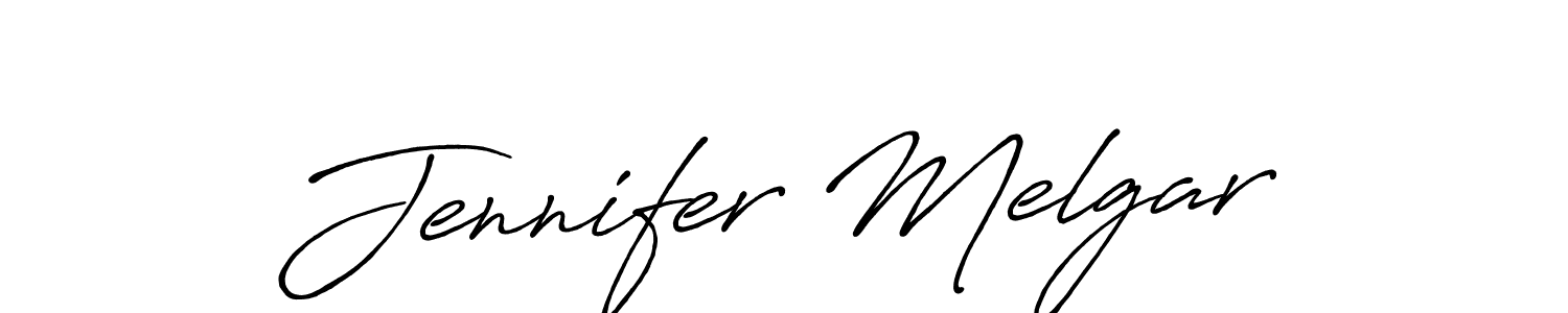 You should practise on your own different ways (Antro_Vectra_Bolder) to write your name (Jennifer Melgar) in signature. don't let someone else do it for you. Jennifer Melgar signature style 7 images and pictures png