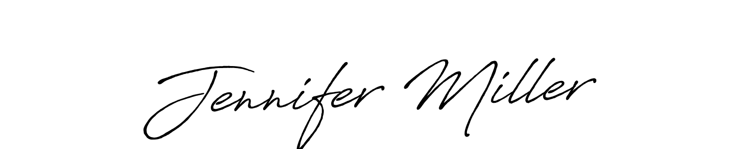 Antro_Vectra_Bolder is a professional signature style that is perfect for those who want to add a touch of class to their signature. It is also a great choice for those who want to make their signature more unique. Get Jennifer Miller name to fancy signature for free. Jennifer Miller signature style 7 images and pictures png