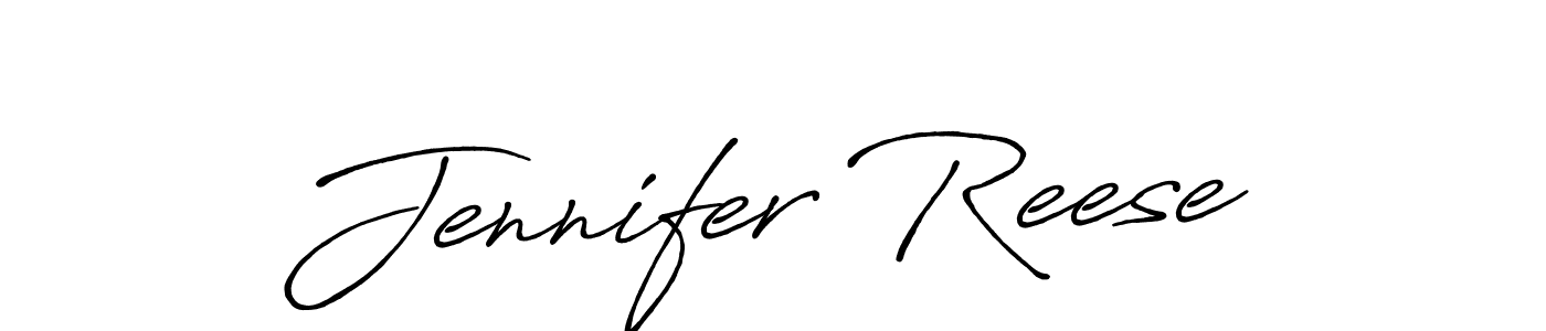 Use a signature maker to create a handwritten signature online. With this signature software, you can design (Antro_Vectra_Bolder) your own signature for name Jennifer Reese. Jennifer Reese signature style 7 images and pictures png