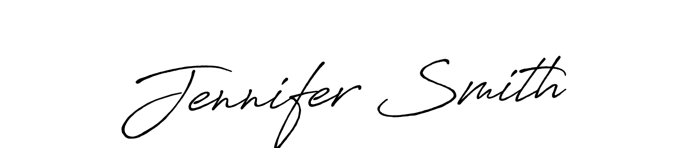 You should practise on your own different ways (Antro_Vectra_Bolder) to write your name (Jennifer Smith) in signature. don't let someone else do it for you. Jennifer Smith signature style 7 images and pictures png