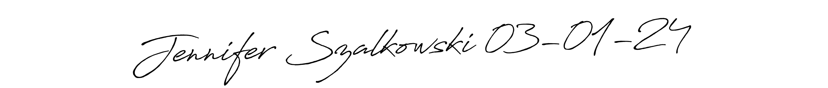 You should practise on your own different ways (Antro_Vectra_Bolder) to write your name (Jennifer Szalkowski 03-01-24) in signature. don't let someone else do it for you. Jennifer Szalkowski 03-01-24 signature style 7 images and pictures png