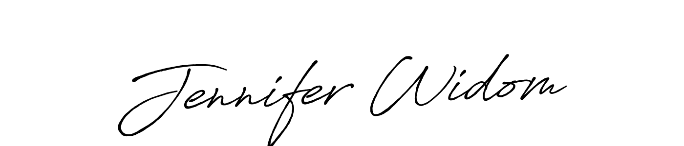 Antro_Vectra_Bolder is a professional signature style that is perfect for those who want to add a touch of class to their signature. It is also a great choice for those who want to make their signature more unique. Get Jennifer Widom name to fancy signature for free. Jennifer Widom signature style 7 images and pictures png