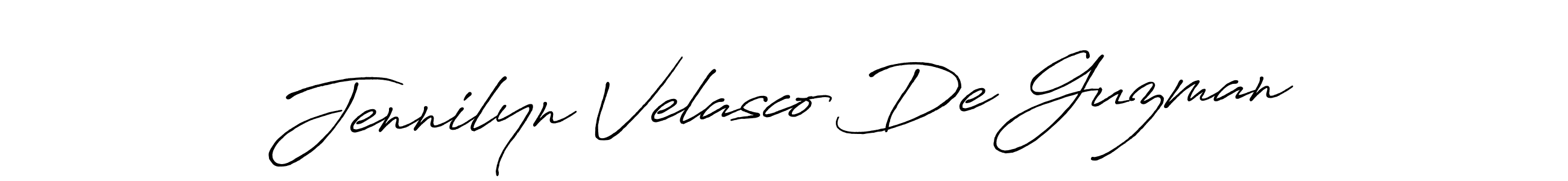 The best way (Antro_Vectra_Bolder) to make a short signature is to pick only two or three words in your name. The name Jennilyn Velasco De Guzman include a total of six letters. For converting this name. Jennilyn Velasco De Guzman signature style 7 images and pictures png