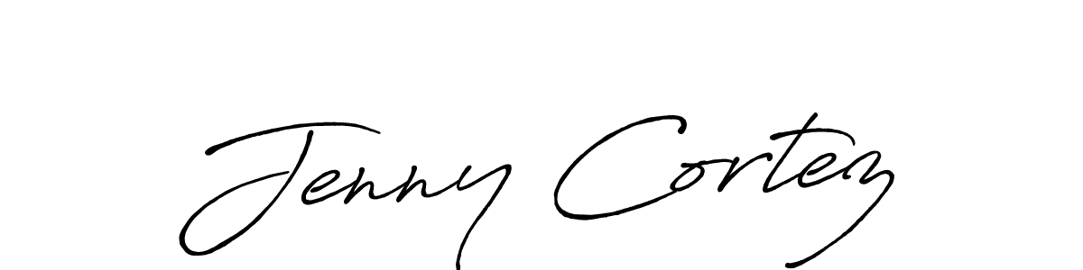 if you are searching for the best signature style for your name Jenny Cortez. so please give up your signature search. here we have designed multiple signature styles  using Antro_Vectra_Bolder. Jenny Cortez signature style 7 images and pictures png