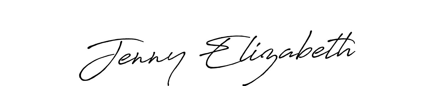 Similarly Antro_Vectra_Bolder is the best handwritten signature design. Signature creator online .You can use it as an online autograph creator for name Jenny Elizabeth. Jenny Elizabeth signature style 7 images and pictures png