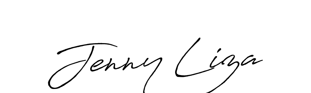 Also we have Jenny Liza name is the best signature style. Create professional handwritten signature collection using Antro_Vectra_Bolder autograph style. Jenny Liza signature style 7 images and pictures png