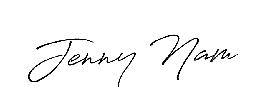 Antro_Vectra_Bolder is a professional signature style that is perfect for those who want to add a touch of class to their signature. It is also a great choice for those who want to make their signature more unique. Get Jenny Nam name to fancy signature for free. Jenny Nam signature style 7 images and pictures png