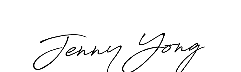 Also You can easily find your signature by using the search form. We will create Jenny Yong name handwritten signature images for you free of cost using Antro_Vectra_Bolder sign style. Jenny Yong signature style 7 images and pictures png