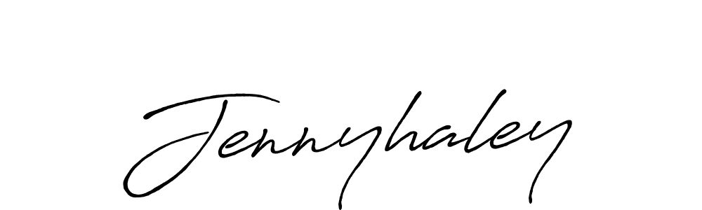 Create a beautiful signature design for name Jennyhaley. With this signature (Antro_Vectra_Bolder) fonts, you can make a handwritten signature for free. Jennyhaley signature style 7 images and pictures png