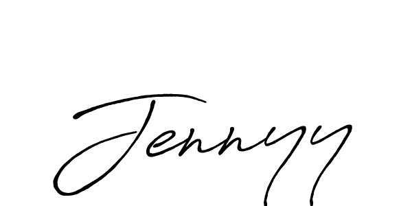 Also You can easily find your signature by using the search form. We will create Jennyy name handwritten signature images for you free of cost using Antro_Vectra_Bolder sign style. Jennyy signature style 7 images and pictures png