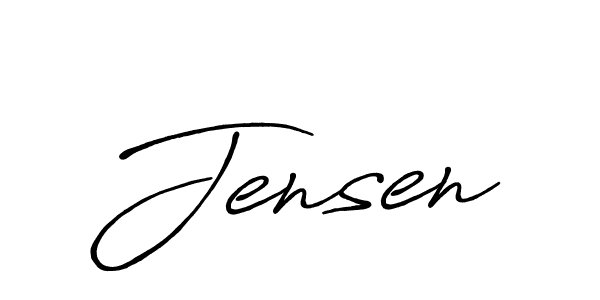 Also we have Jensen name is the best signature style. Create professional handwritten signature collection using Antro_Vectra_Bolder autograph style. Jensen signature style 7 images and pictures png