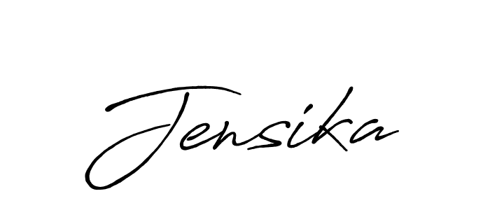 Antro_Vectra_Bolder is a professional signature style that is perfect for those who want to add a touch of class to their signature. It is also a great choice for those who want to make their signature more unique. Get Jensika name to fancy signature for free. Jensika signature style 7 images and pictures png