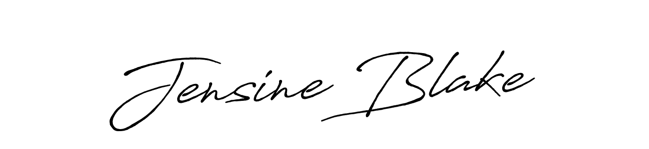 The best way (Antro_Vectra_Bolder) to make a short signature is to pick only two or three words in your name. The name Jensine Blake include a total of six letters. For converting this name. Jensine Blake signature style 7 images and pictures png