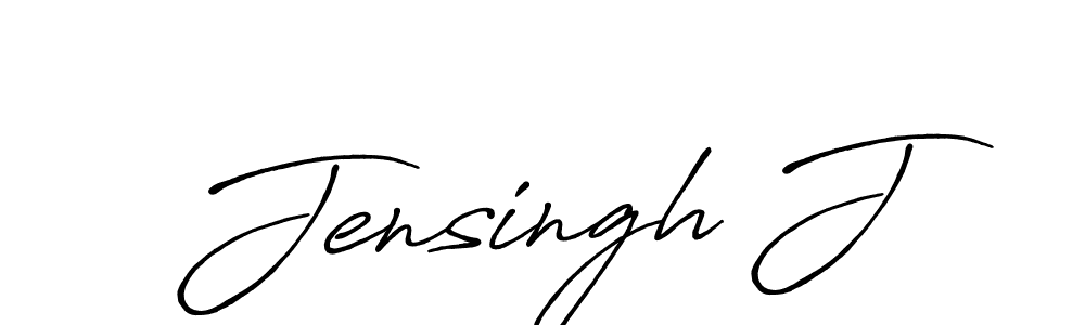 You should practise on your own different ways (Antro_Vectra_Bolder) to write your name (Jensingh J) in signature. don't let someone else do it for you. Jensingh J signature style 7 images and pictures png