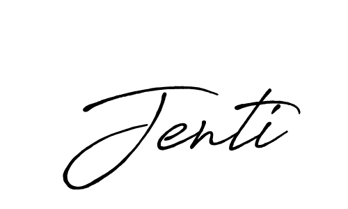 Also You can easily find your signature by using the search form. We will create Jenti name handwritten signature images for you free of cost using Antro_Vectra_Bolder sign style. Jenti signature style 7 images and pictures png