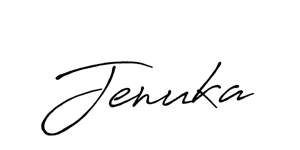 How to Draw Jenuka signature style? Antro_Vectra_Bolder is a latest design signature styles for name Jenuka. Jenuka signature style 7 images and pictures png