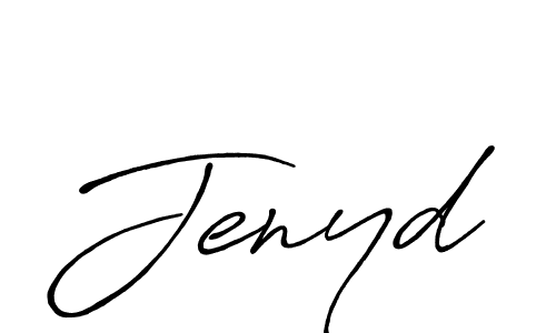 if you are searching for the best signature style for your name Jenyd. so please give up your signature search. here we have designed multiple signature styles  using Antro_Vectra_Bolder. Jenyd signature style 7 images and pictures png