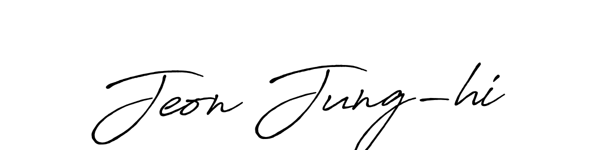 You can use this online signature creator to create a handwritten signature for the name Jeon Jung-hi. This is the best online autograph maker. Jeon Jung-hi signature style 7 images and pictures png