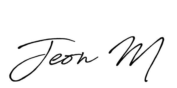 Here are the top 10 professional signature styles for the name Jeon M. These are the best autograph styles you can use for your name. Jeon M signature style 7 images and pictures png