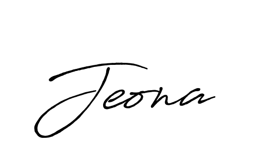 Once you've used our free online signature maker to create your best signature Antro_Vectra_Bolder style, it's time to enjoy all of the benefits that Jeona name signing documents. Jeona signature style 7 images and pictures png