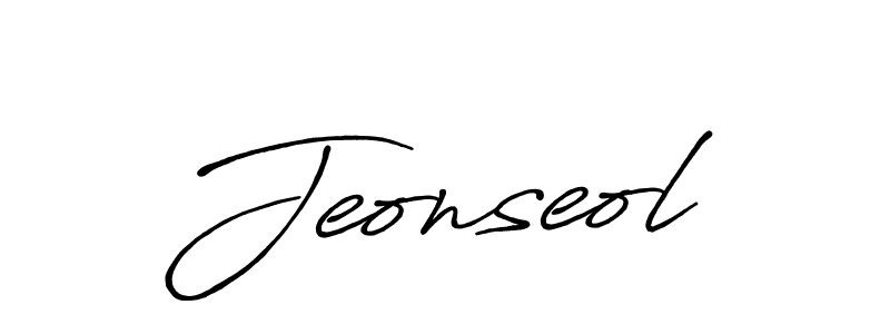 How to make Jeonseol signature? Antro_Vectra_Bolder is a professional autograph style. Create handwritten signature for Jeonseol name. Jeonseol signature style 7 images and pictures png