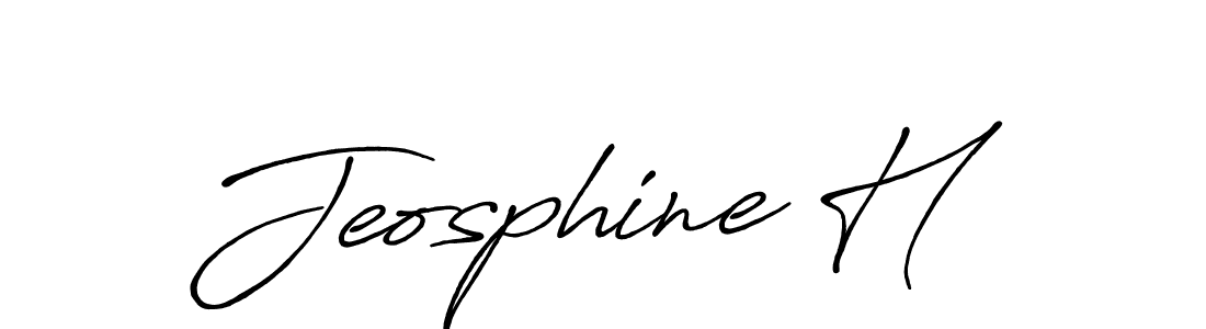 Once you've used our free online signature maker to create your best signature Antro_Vectra_Bolder style, it's time to enjoy all of the benefits that Jeosphine H name signing documents. Jeosphine H signature style 7 images and pictures png