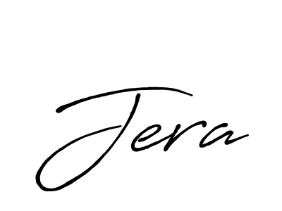 How to make Jera name signature. Use Antro_Vectra_Bolder style for creating short signs online. This is the latest handwritten sign. Jera signature style 7 images and pictures png