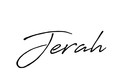 if you are searching for the best signature style for your name Jerah. so please give up your signature search. here we have designed multiple signature styles  using Antro_Vectra_Bolder. Jerah signature style 7 images and pictures png