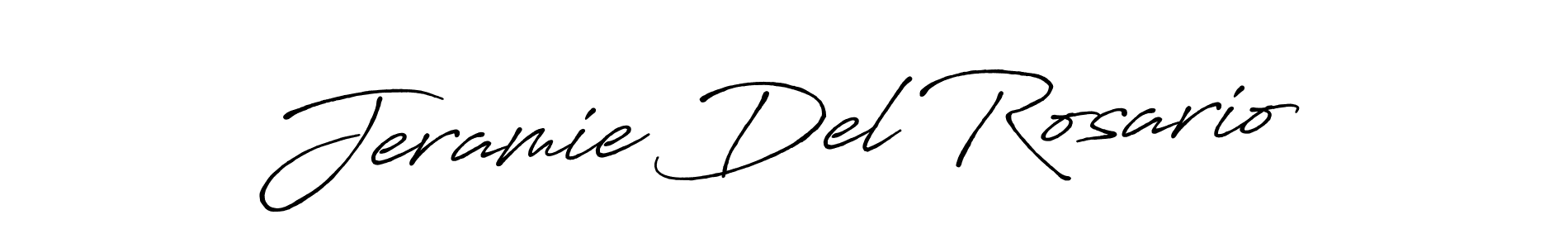 This is the best signature style for the Jeramie Del Rosario name. Also you like these signature font (Antro_Vectra_Bolder). Mix name signature. Jeramie Del Rosario signature style 7 images and pictures png