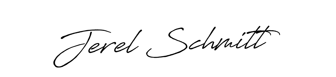 Make a short Jerel Schmitt signature style. Manage your documents anywhere anytime using Antro_Vectra_Bolder. Create and add eSignatures, submit forms, share and send files easily. Jerel Schmitt signature style 7 images and pictures png