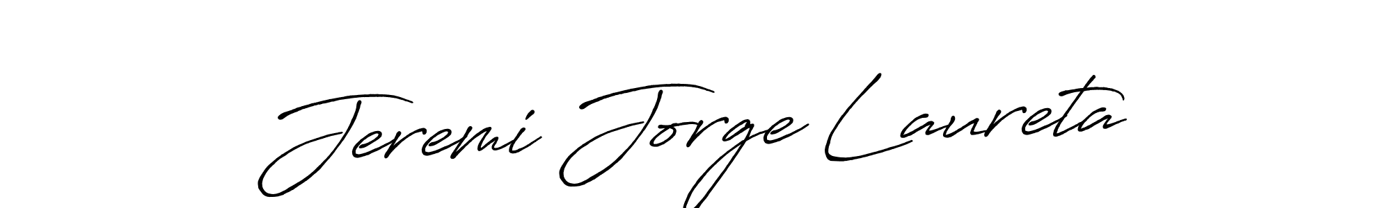 Make a beautiful signature design for name Jeremi Jorge Laureta. Use this online signature maker to create a handwritten signature for free. Jeremi Jorge Laureta signature style 7 images and pictures png