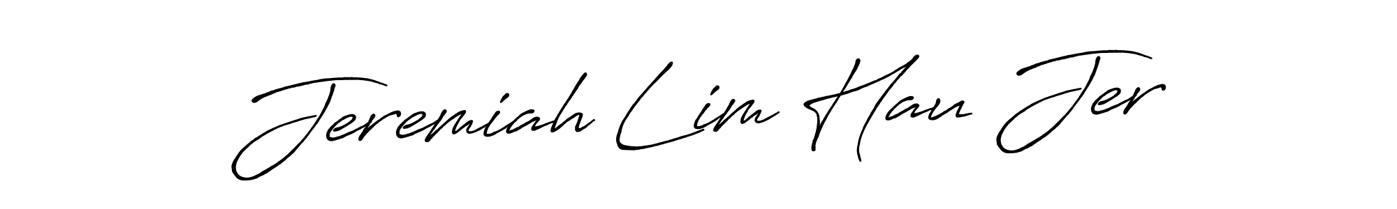 How to make Jeremiah Lim Hau Jer signature? Antro_Vectra_Bolder is a professional autograph style. Create handwritten signature for Jeremiah Lim Hau Jer name. Jeremiah Lim Hau Jer signature style 7 images and pictures png