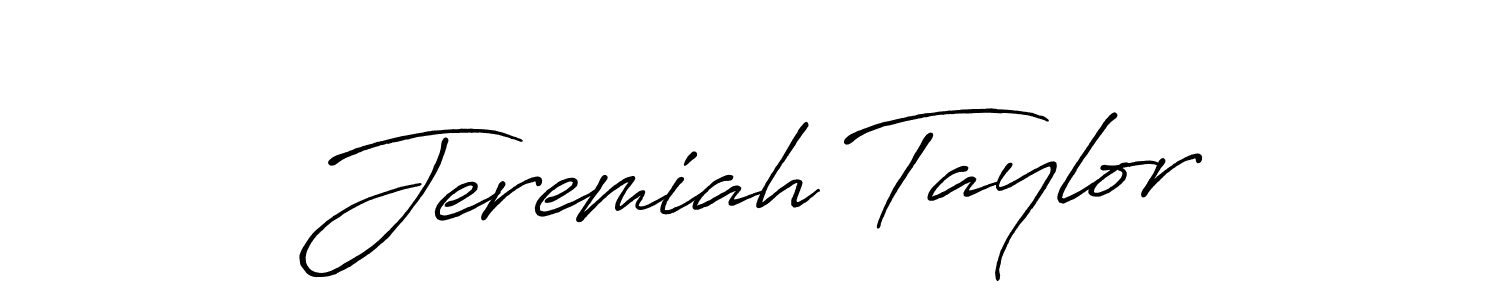 Use a signature maker to create a handwritten signature online. With this signature software, you can design (Antro_Vectra_Bolder) your own signature for name Jeremiah Taylor. Jeremiah Taylor signature style 7 images and pictures png