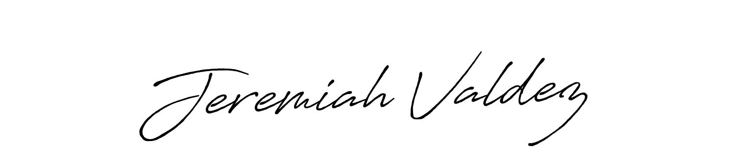 Use a signature maker to create a handwritten signature online. With this signature software, you can design (Antro_Vectra_Bolder) your own signature for name Jeremiah Valdez. Jeremiah Valdez signature style 7 images and pictures png
