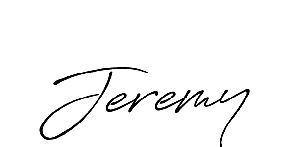 if you are searching for the best signature style for your name Jeremy. so please give up your signature search. here we have designed multiple signature styles  using Antro_Vectra_Bolder. Jeremy signature style 7 images and pictures png