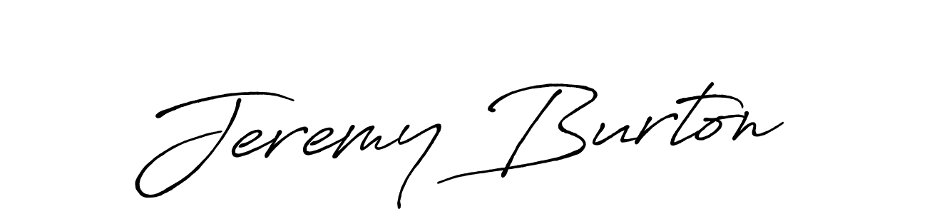 Use a signature maker to create a handwritten signature online. With this signature software, you can design (Antro_Vectra_Bolder) your own signature for name Jeremy Burton. Jeremy Burton signature style 7 images and pictures png