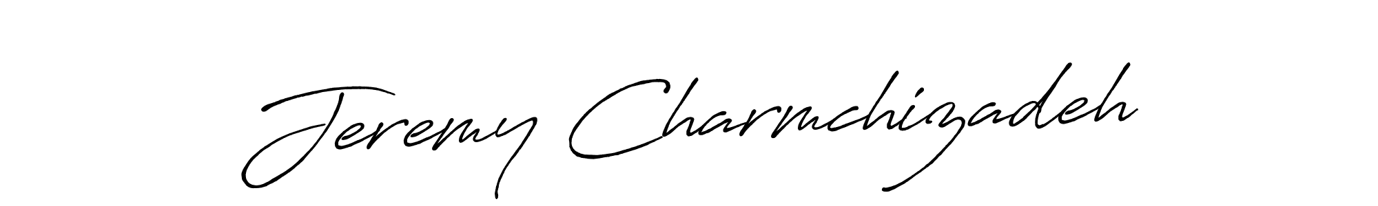 Also we have Jeremy Charmchizadeh name is the best signature style. Create professional handwritten signature collection using Antro_Vectra_Bolder autograph style. Jeremy Charmchizadeh signature style 7 images and pictures png
