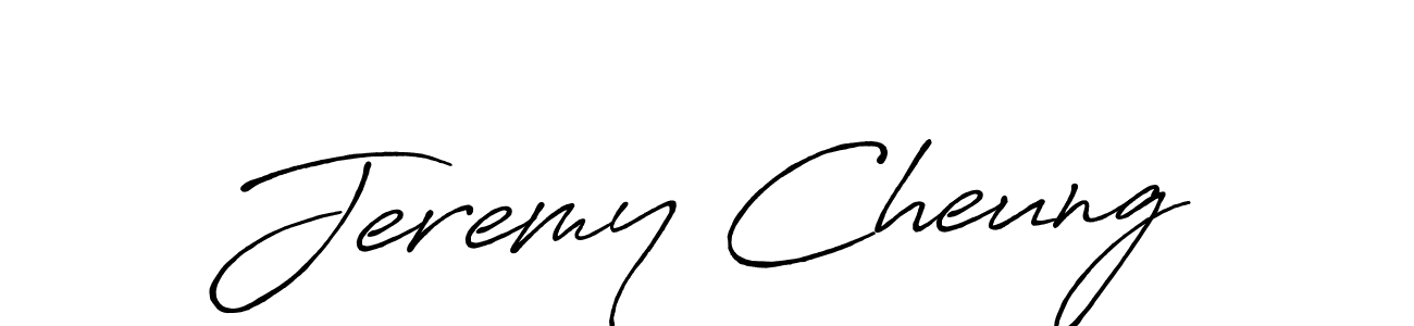 Make a beautiful signature design for name Jeremy Cheung. Use this online signature maker to create a handwritten signature for free. Jeremy Cheung signature style 7 images and pictures png