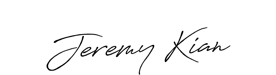 Also we have Jeremy Kian name is the best signature style. Create professional handwritten signature collection using Antro_Vectra_Bolder autograph style. Jeremy Kian signature style 7 images and pictures png