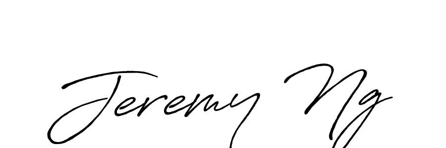 Use a signature maker to create a handwritten signature online. With this signature software, you can design (Antro_Vectra_Bolder) your own signature for name Jeremy Ng. Jeremy Ng signature style 7 images and pictures png