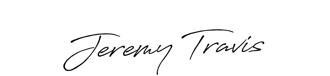 Similarly Antro_Vectra_Bolder is the best handwritten signature design. Signature creator online .You can use it as an online autograph creator for name Jeremy Travis. Jeremy Travis signature style 7 images and pictures png