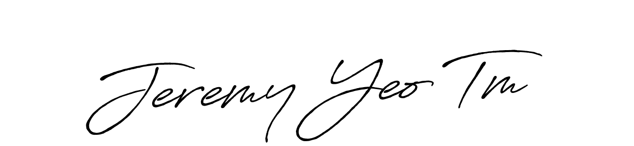 Similarly Antro_Vectra_Bolder is the best handwritten signature design. Signature creator online .You can use it as an online autograph creator for name Jeremy Yeo Tm. Jeremy Yeo Tm signature style 7 images and pictures png
