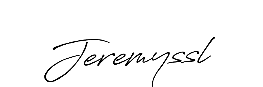 Use a signature maker to create a handwritten signature online. With this signature software, you can design (Antro_Vectra_Bolder) your own signature for name Jeremyssl. Jeremyssl signature style 7 images and pictures png