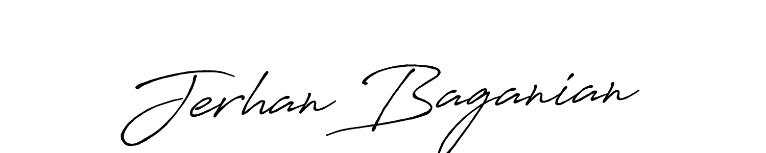 Make a beautiful signature design for name Jerhan Baganian. Use this online signature maker to create a handwritten signature for free. Jerhan Baganian signature style 7 images and pictures png