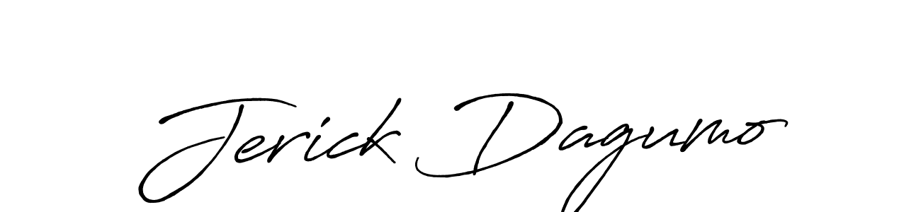 Make a beautiful signature design for name Jerick Dagumo. Use this online signature maker to create a handwritten signature for free. Jerick Dagumo signature style 7 images and pictures png