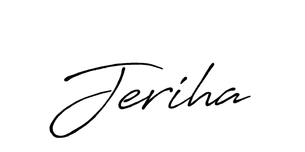 The best way (Antro_Vectra_Bolder) to make a short signature is to pick only two or three words in your name. The name Jeriha include a total of six letters. For converting this name. Jeriha signature style 7 images and pictures png